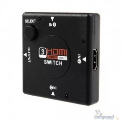 Adaptador Chaveador Mini Switch Hdmi 4 Portas